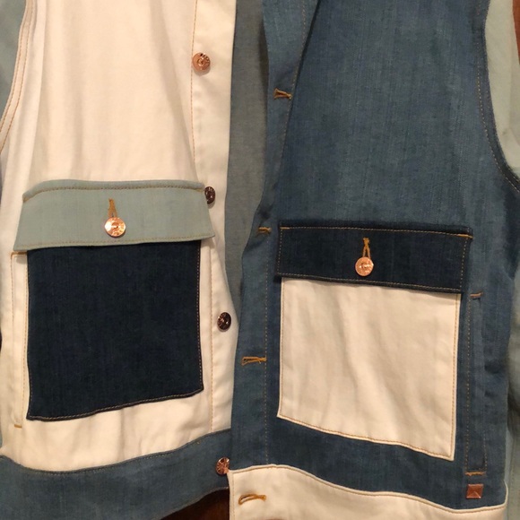 LuLaRoe 2XL Harvey Denim Jacket - Picture 3 of 5